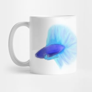 Betta Fish Blue Mug